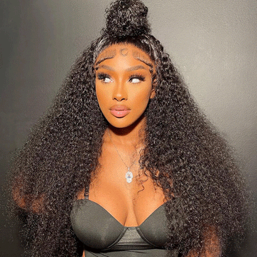 Ali Annabelle Curly Hairstyles Glueless Lace Front Human Hair Wigs for Black Women